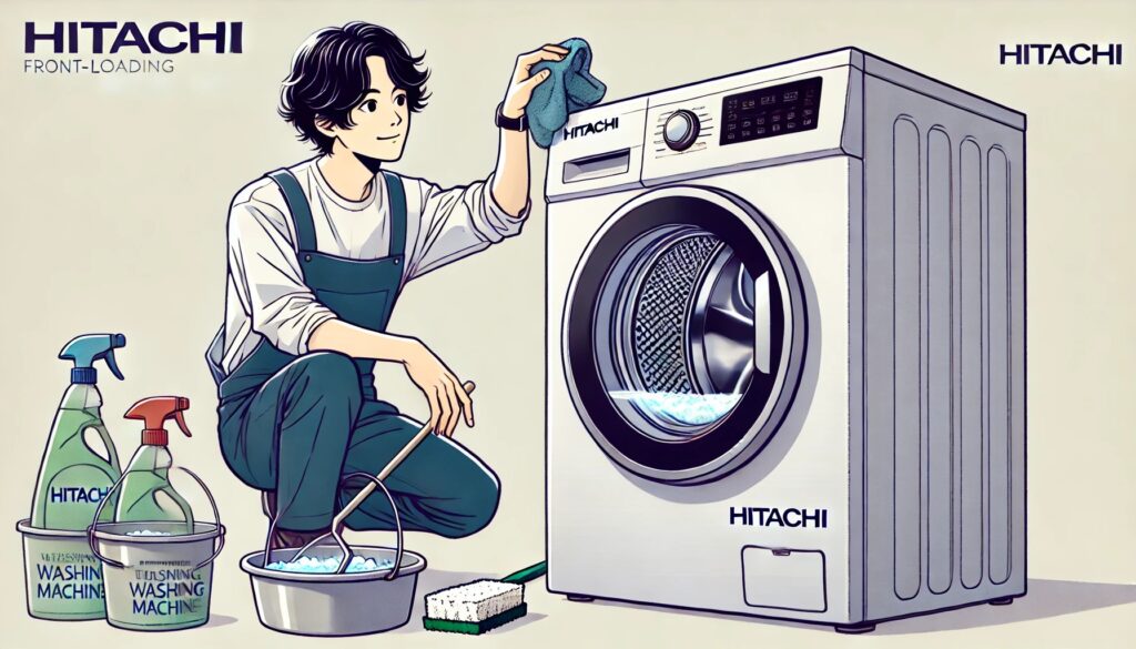 日立パルセーター分解クリーニング方法